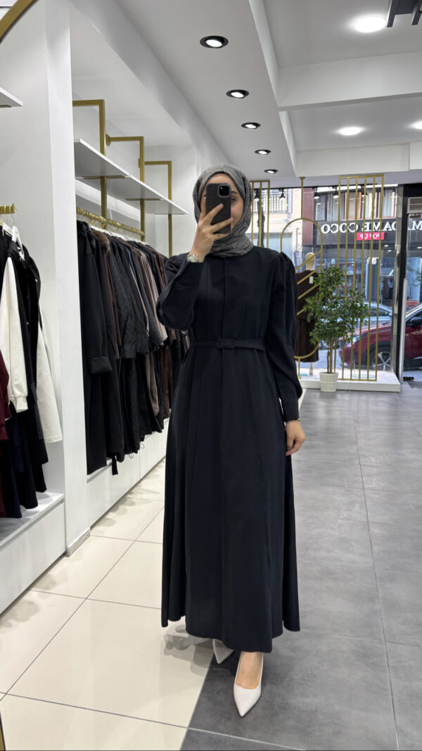 Fularlı elbise