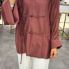 Vual Kimono Pastel Nar Çiçeği